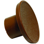 33PLBG 1-3/4" Plastic Knob - Brown