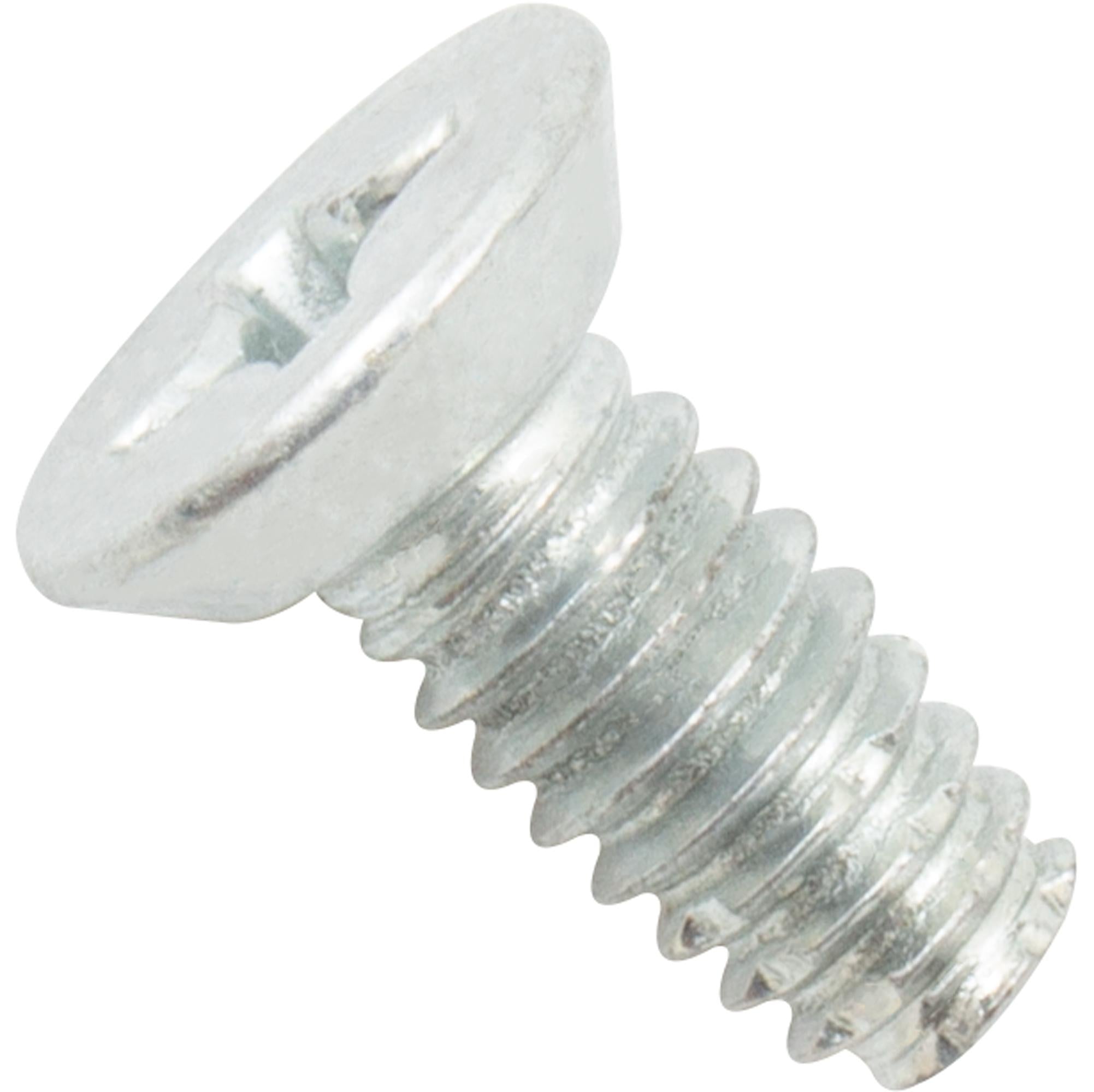 Stone Harbor Hardware Machine Screws for Hinges, #12 x 1/2", 25-Pack, Satin Chrome