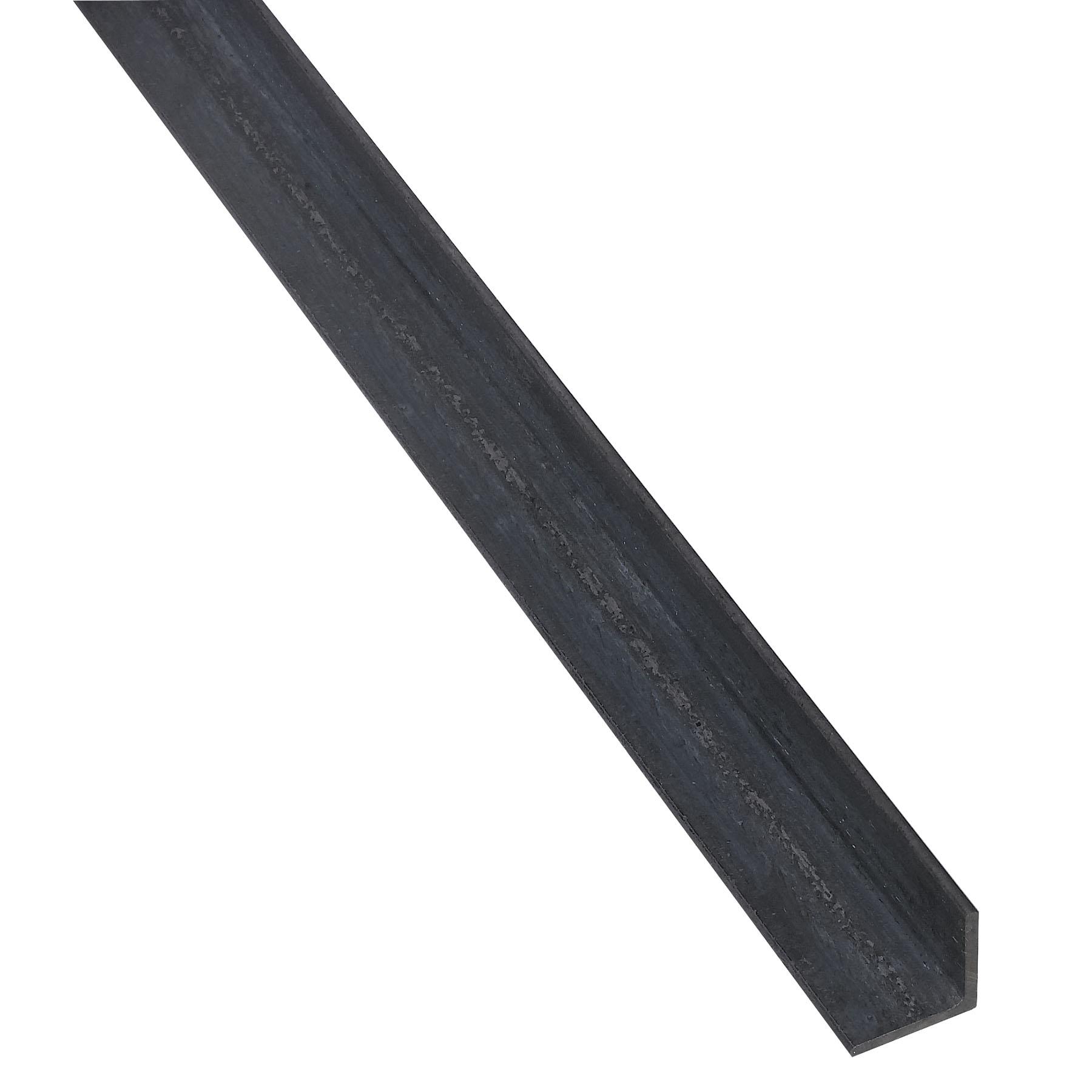 National Hardware - N215-459 4060BC, 1-1/4" x 48" Solid Angles in Plain Steel
