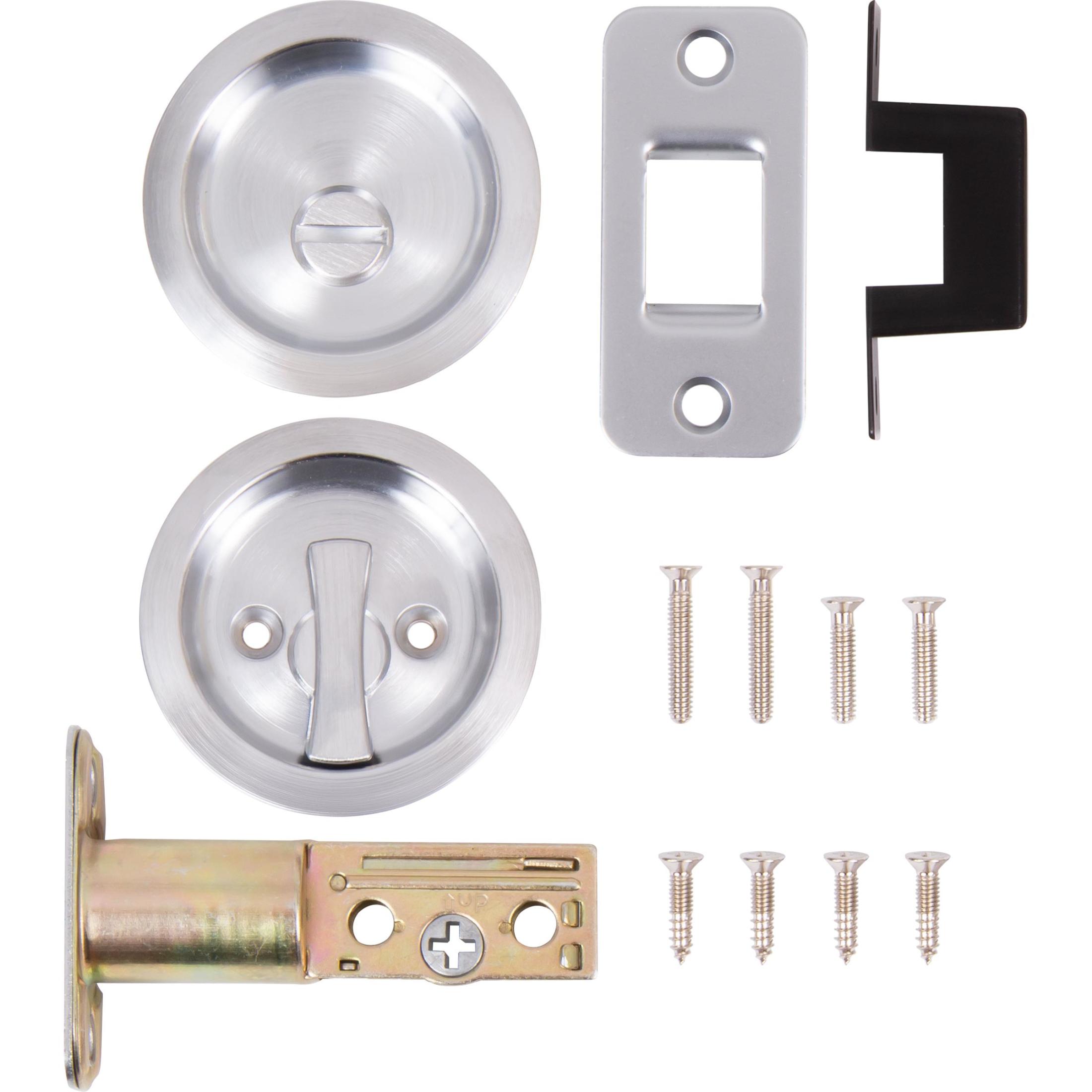 Round Pocket Door Lock Privacy