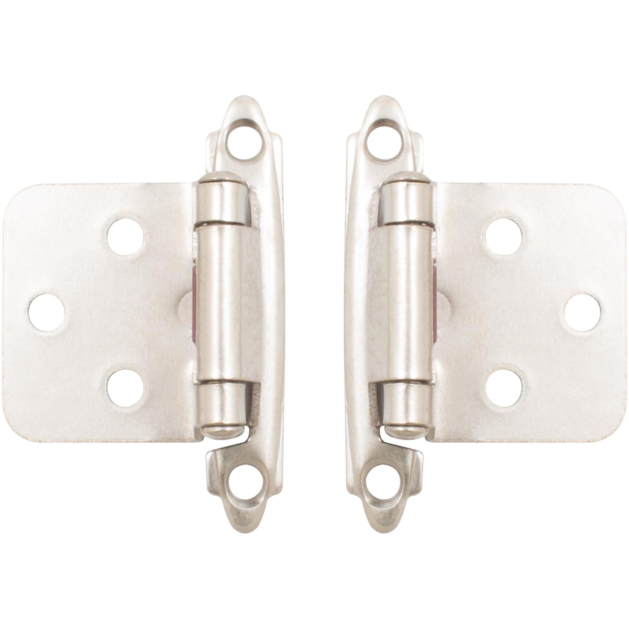 Self-Closing Flush Cabinet Hinge, 1-Pair
