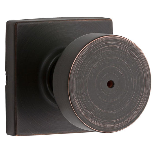 Pismo Privacy/Bed & Bath Knob - 730 Series with Square Trim - Boxpack