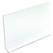 75317 - 4 in. x 48 in. Snow White Vinyl Wall Base