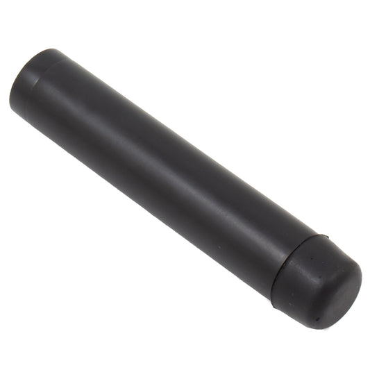 Stone Harbor Hardware Contemporary Round Door Stop, 3 Inches, Matte Black