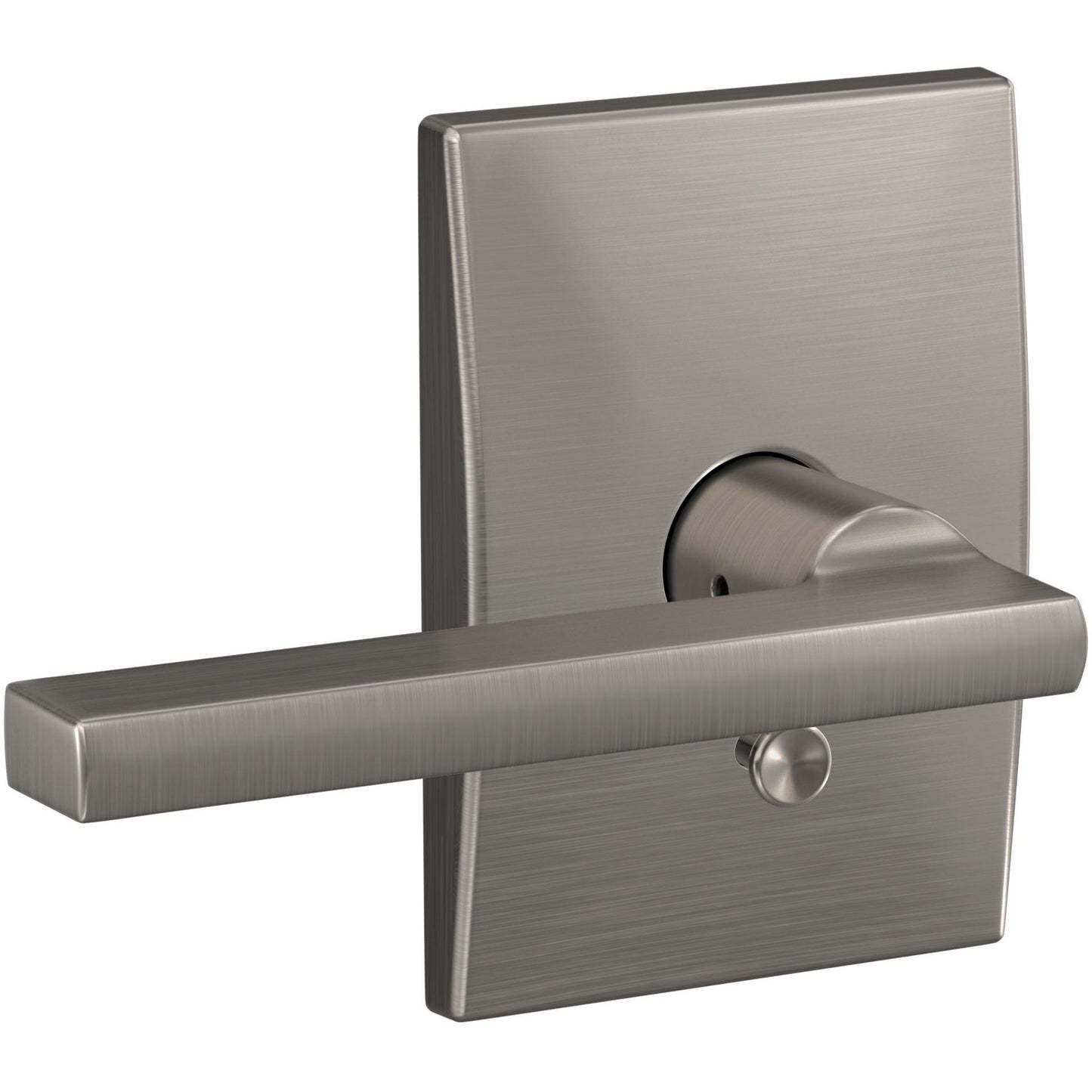 FC21LAT619CEN 16-600 10-027 Latitude / Century Passage / Privacy Combo - Satin Nickel