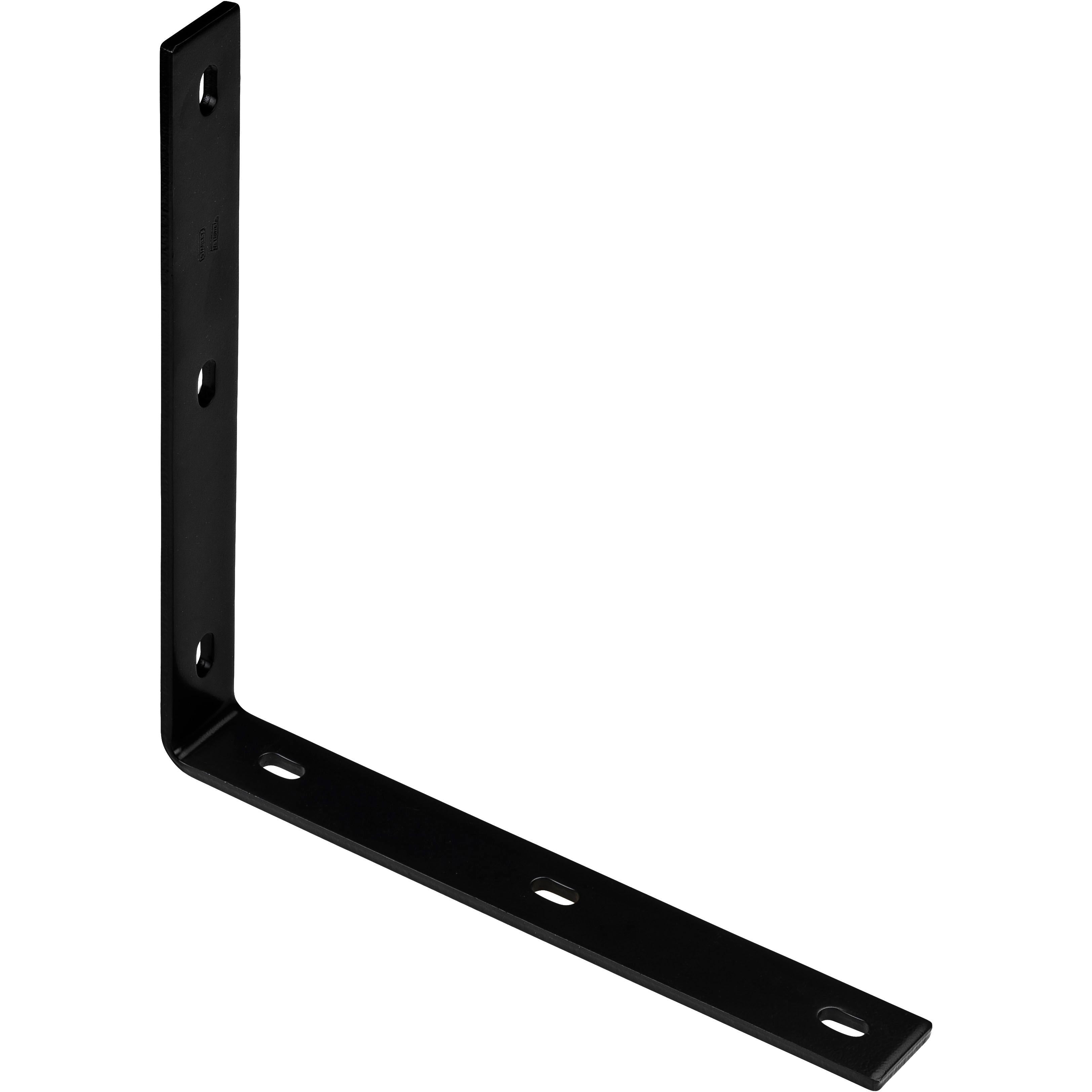 1151BC 12-1/4" x 1-1/2" x 1/4" Corner Brace - Black