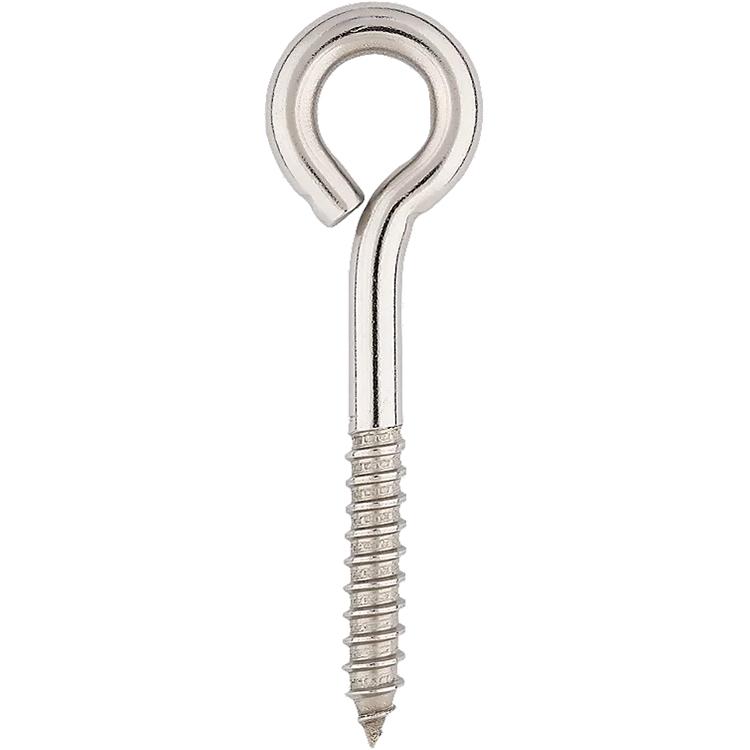 2151BC 5/16" x 4" Lag Screw Eye - Stainless Steel