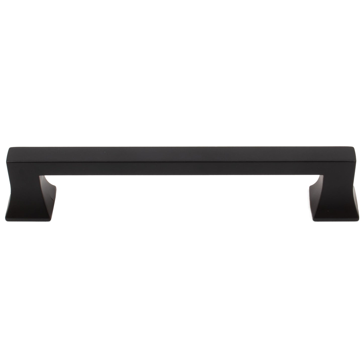 Stone Harbor Hardware Livingstone Cabinet Pull, 128 Millimeters, Matte Black
