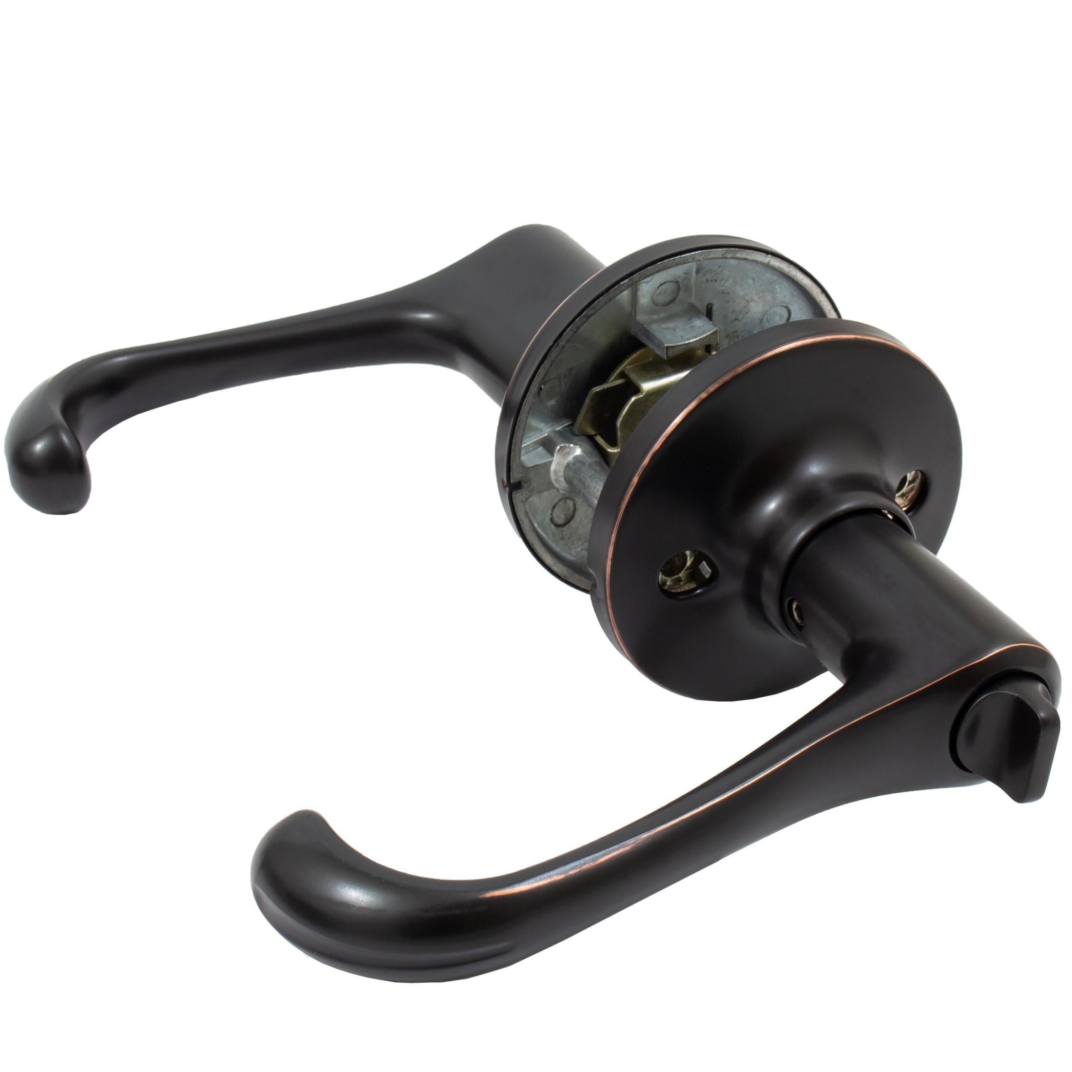 Memphis Door Lever Vintage Bronze