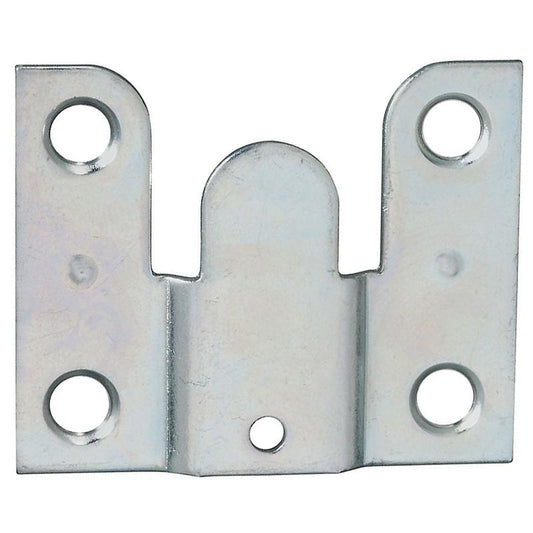 National Hardware - V2539 1-3/4" x 1-1/2" Flush Mount Hanger 2/pk - Zinc Plated