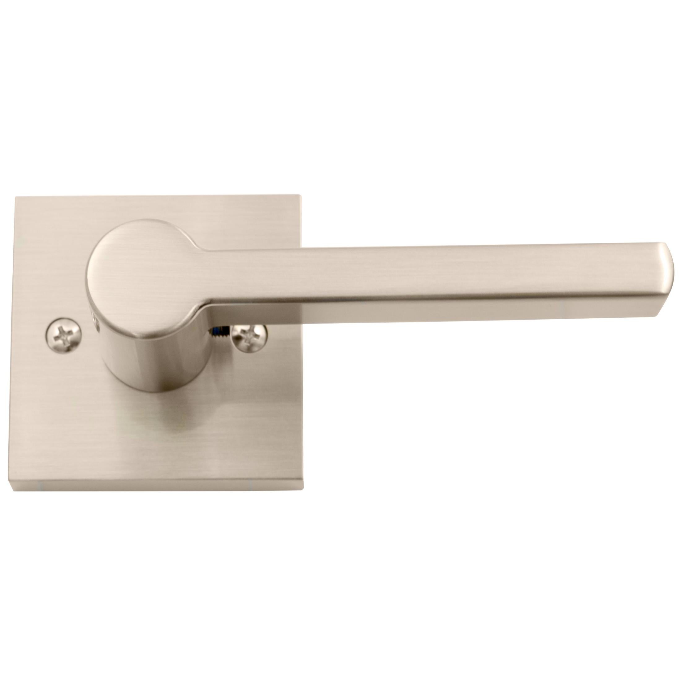 Vienna Door Lever with Square Rosette, Dummy (Non-Turning) Function
