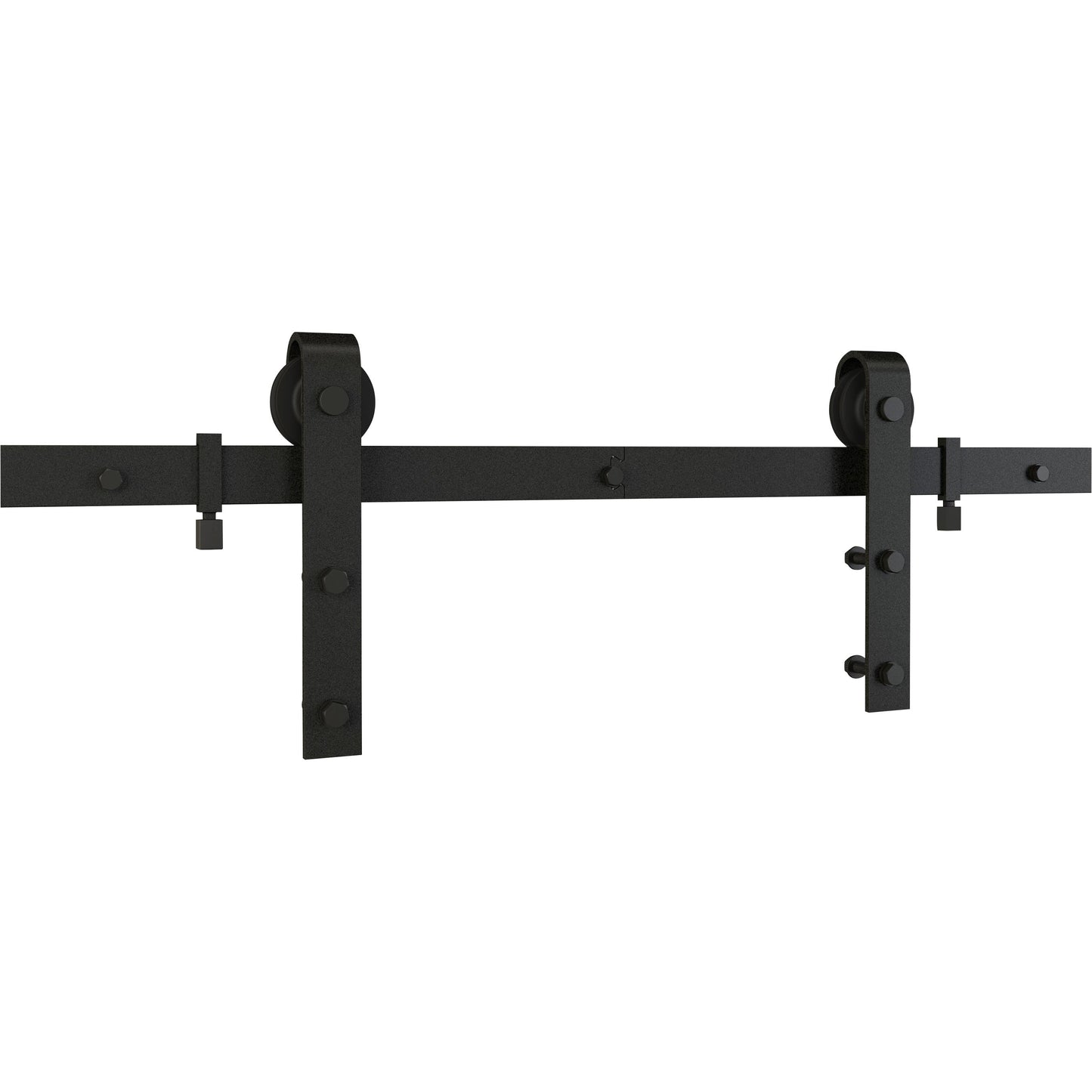 National Hardware - 928 96" 2 piece Classic Interior Barn Door Kit - Matte Black