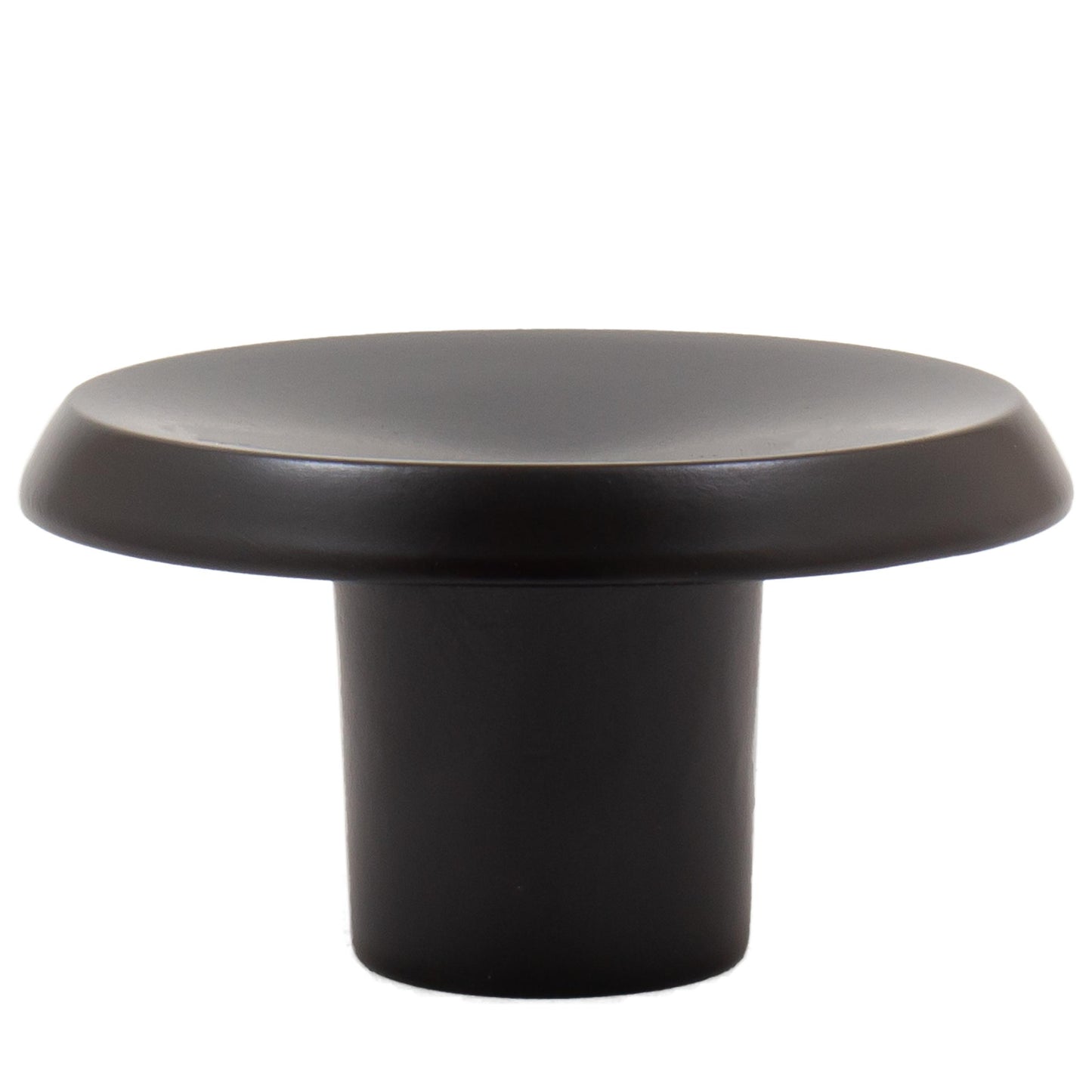 Stone Harbor Hardware Die-Cast Bi-Fold Closet Door Knob, 1-1/2 Inches, Matte Black