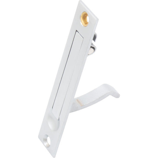 Stone Harbor Hardware Edge Pull, 3-7/8" x 3/4", Satin Chrome