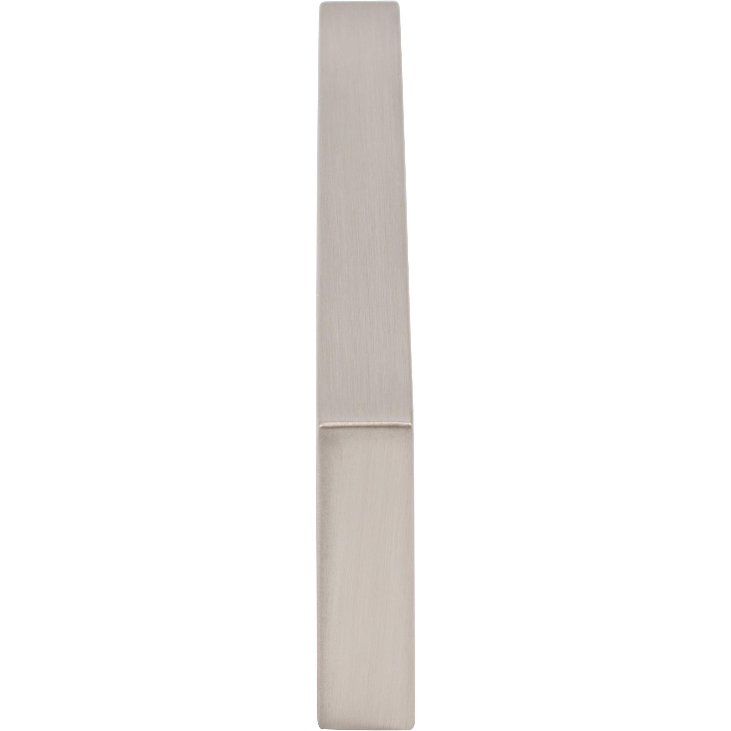 Stone Harbor Hardware Contemporary Square Cabinet Pull, 3 Inches, Zinc Base Material, Satin Nickel