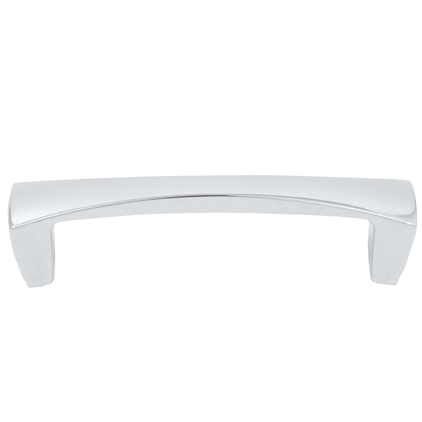 Stone Harbor Hardware Curtiss Cabinet Pull, 96 Millimeters, Polished Chrome