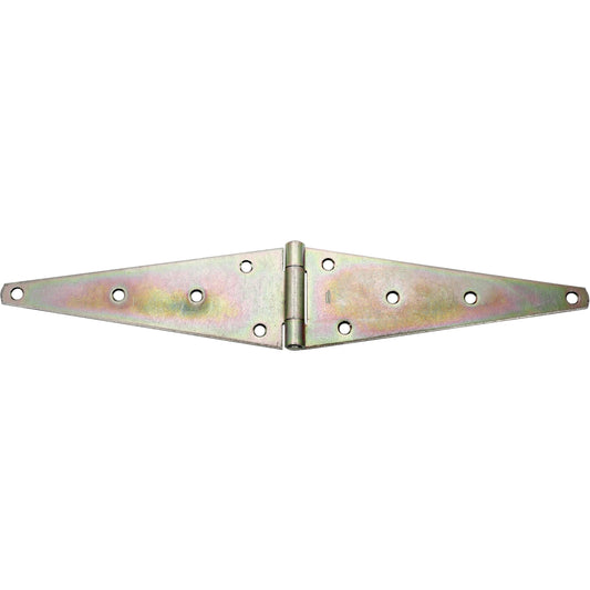 282BC 12" Heavy Strap Hinge - Zinc Plated
