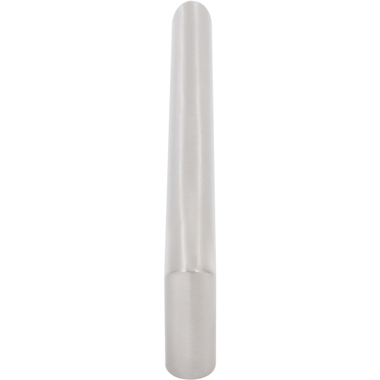 Stone Harbor Hardware Contemporary Round Cabinet Pull, 128 Millimeters, Zinc Base Material, Satin Nickel