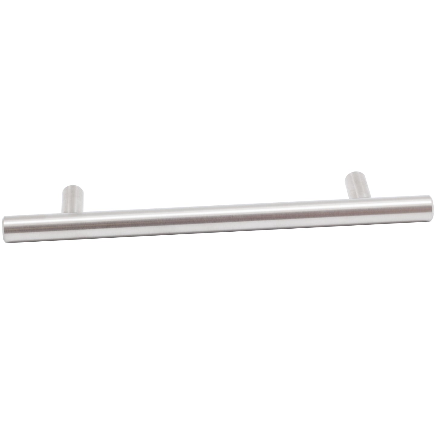 Stone Harbor Hardware Bar Cabinet Pull, 128 Millimeters, 188mm Overall Length, Satin Stainless Steel