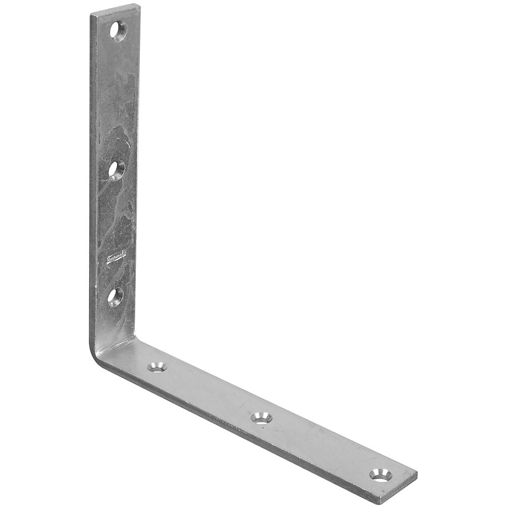 115BC 8" x 1-1/4" Corner Brace - Zinc