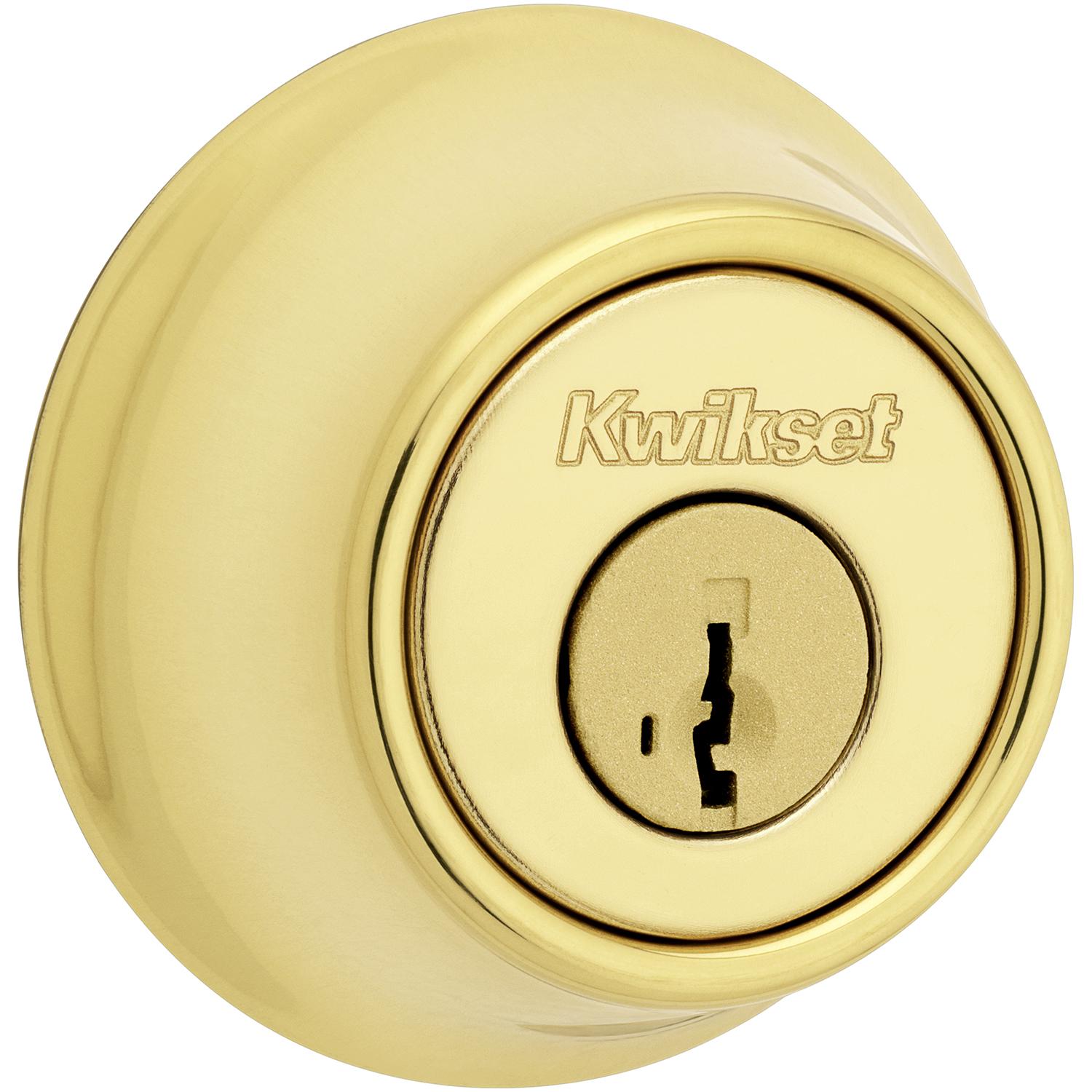 660 3 SMT CP K6 1-Cyl Deadbolt - Polished Brass