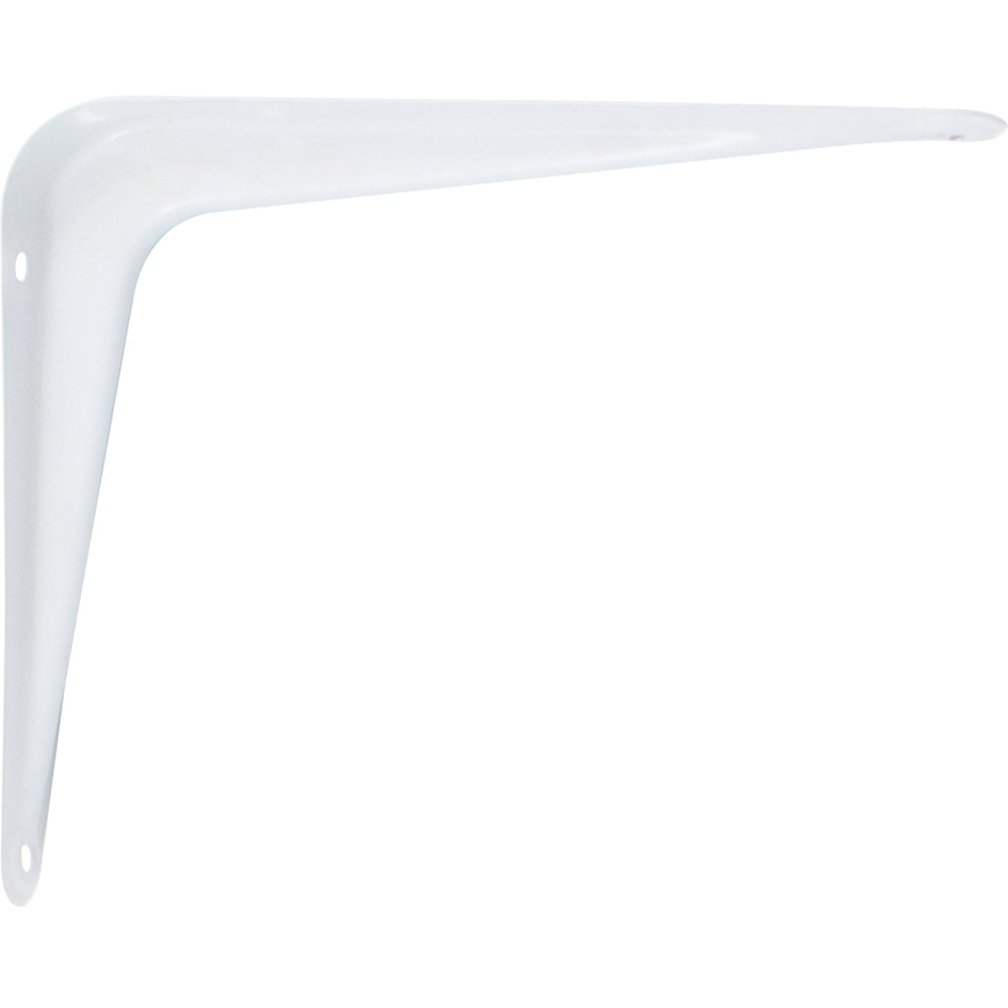 Stone Harbor Hardware Shelf Bracket, 4" x 5", No Screws Included, White