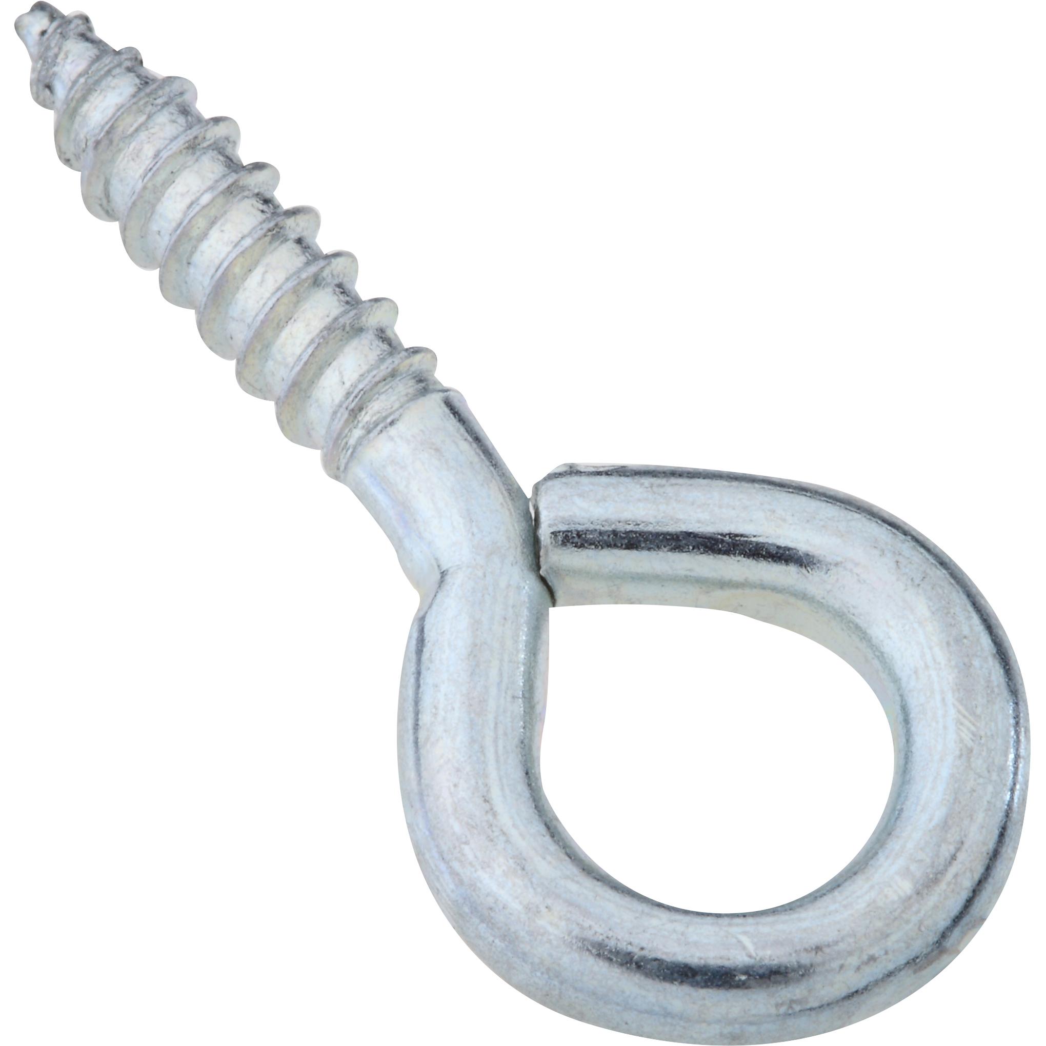 National Hardware - N118-869 V2012 108 1-17/32" Medium Screw Eye in Zinc plated, 5 pack