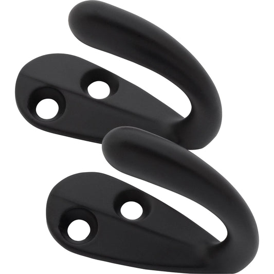 1425 Robe Hook - Matte Black