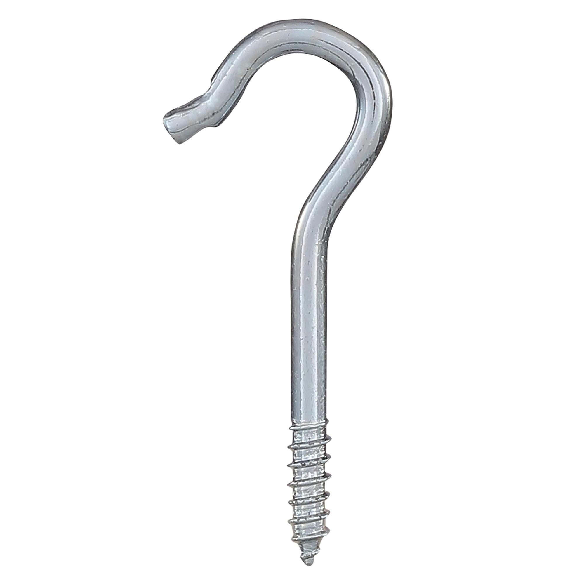 National Hardware -N100-210 TP2040 #10, 2-1/16" Ceiling Hooks in Zinc Plated, 50 pack