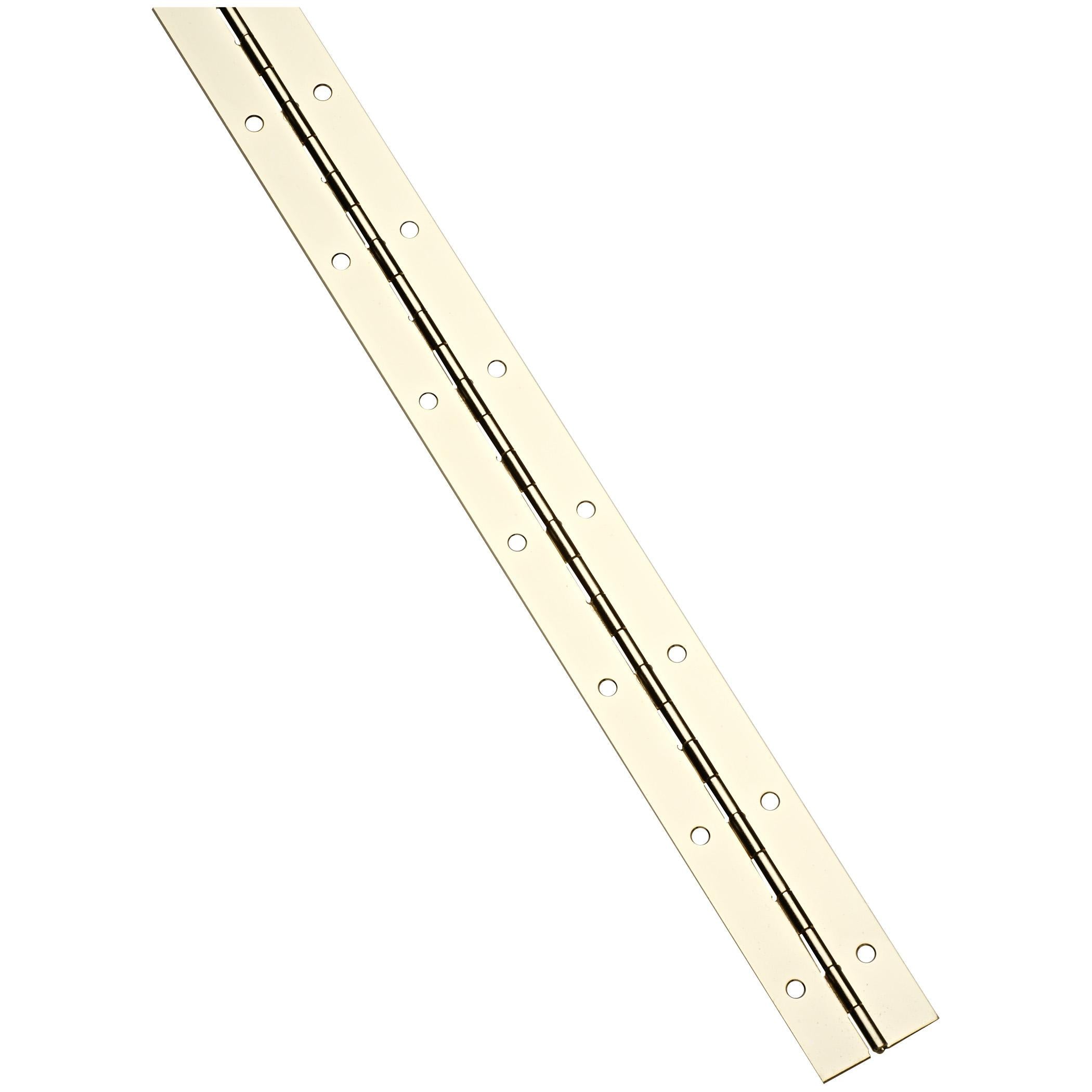 National Hardware - V570 72" x 1-1/2" Continuous Hinge - Polished Brass