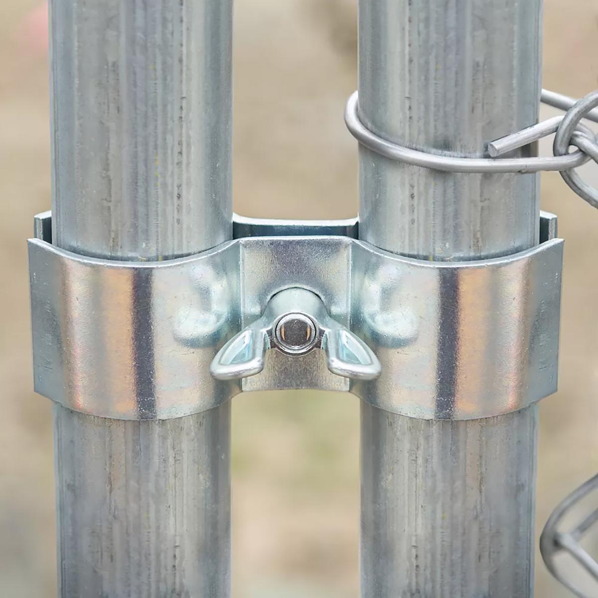 National Hardware - N344-630 300BC, 1-5/8" Pipe Clamp in Zinc Plated
