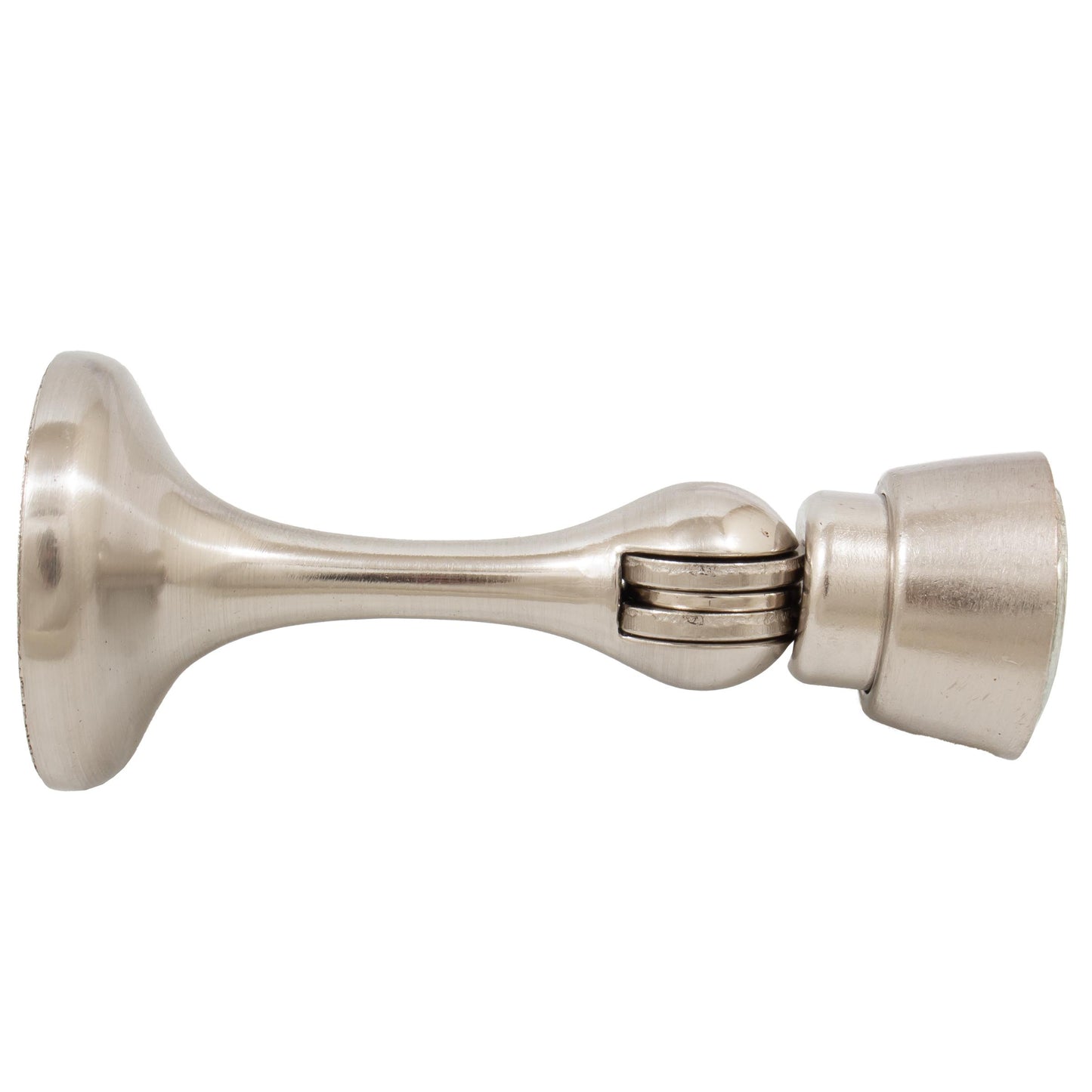 Stone Harbor Hardware Magnetic Door Stop, Satin Nickel