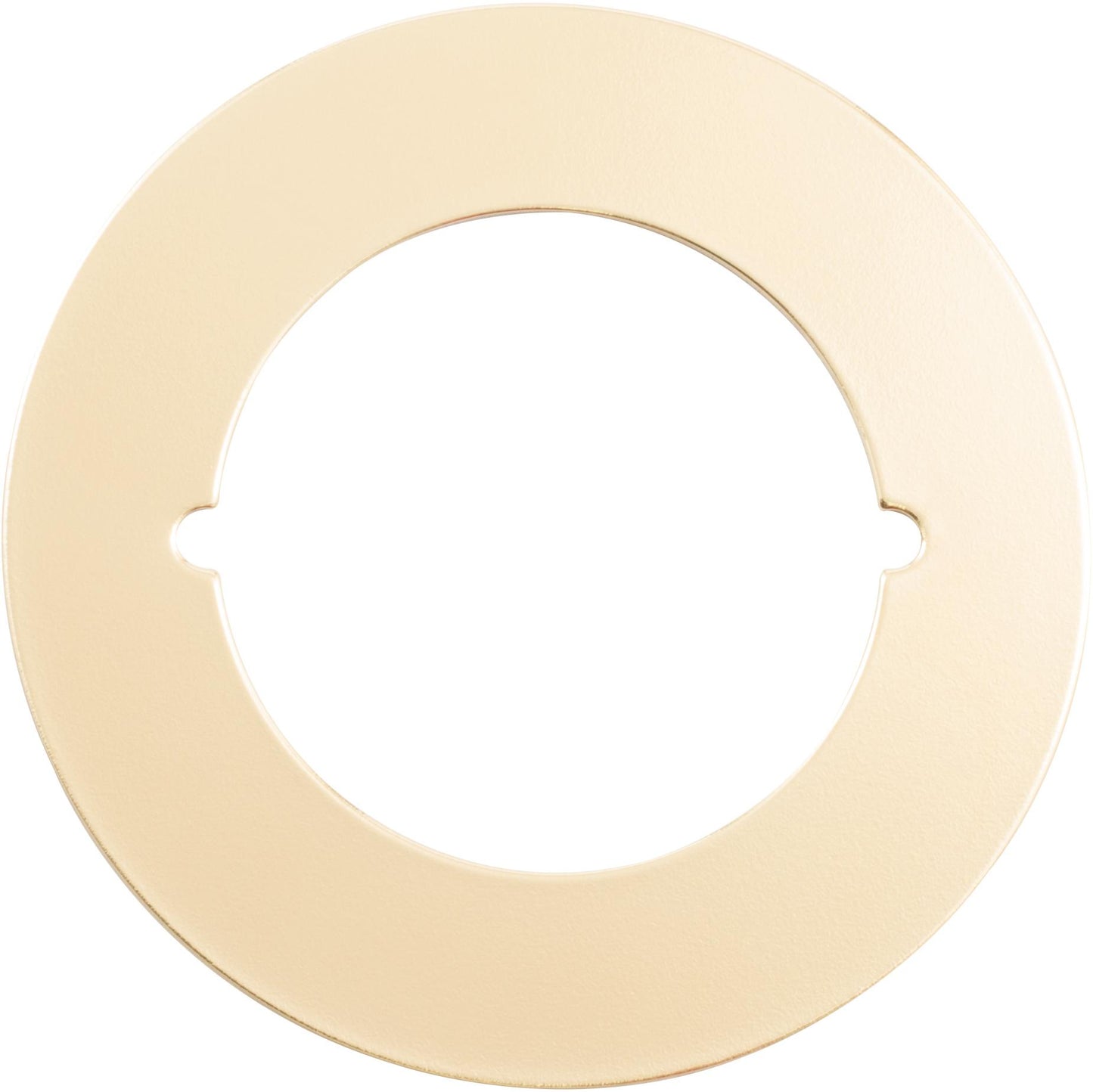 Stone Harbor Hardware Scar Plate, 2-1/8" Inner Diameter, 3-1/2" Outer Diameter, Polished Brass