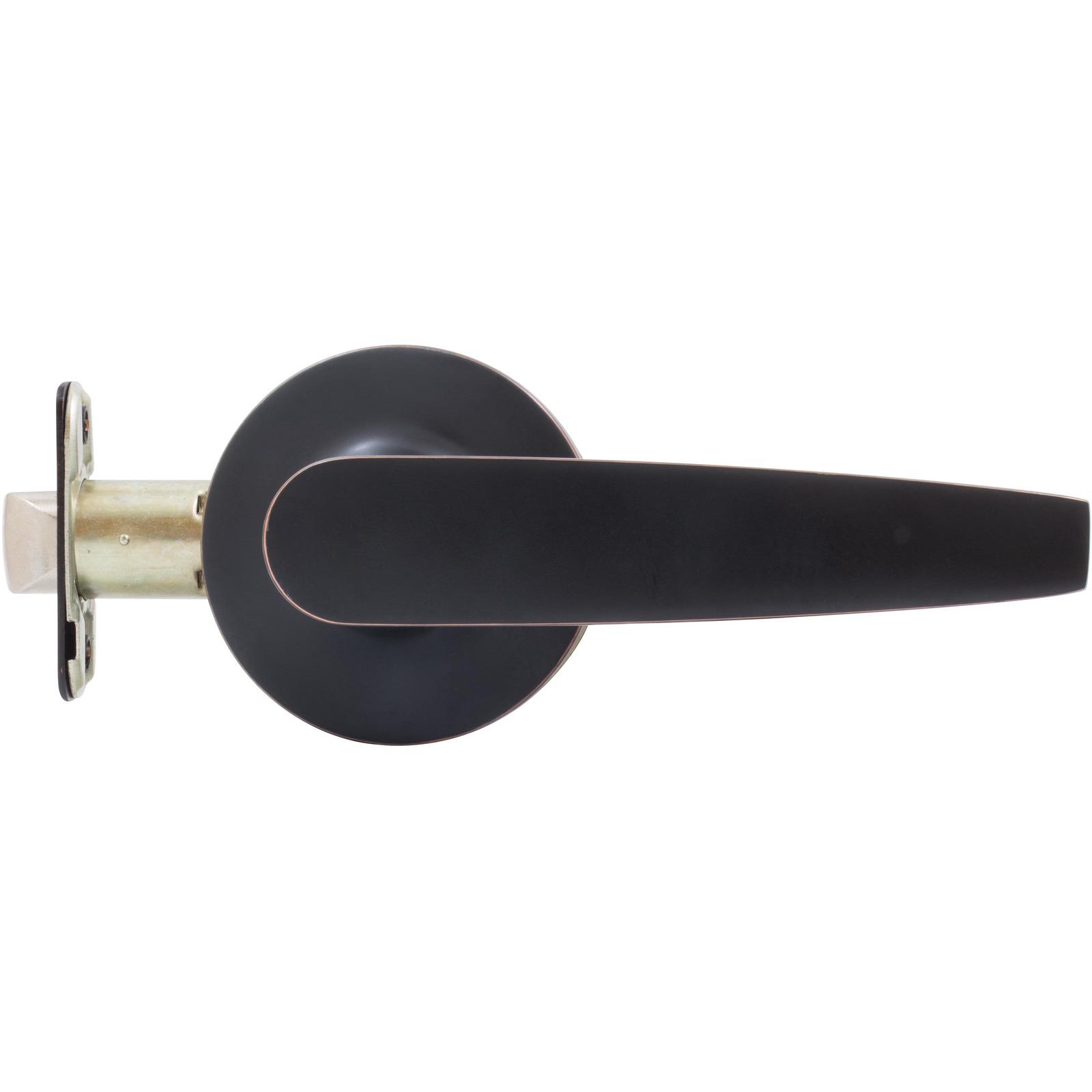 Stone Harbor Hardware Tucson Door Lever, Passage (Hall/Closet) Latch, Vintage Bronze