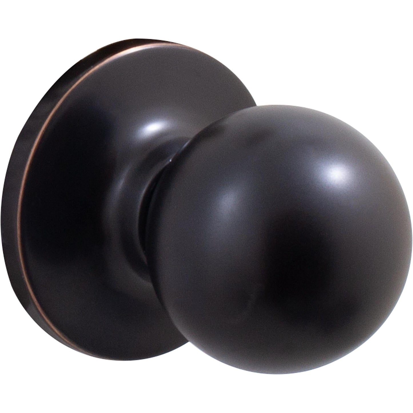 Stone Harbor Hardware Ball Door Knob, Passage (Hall/Closet) Latch, Vintage Bronze