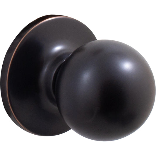 Stone Harbor Hardware Ball Door Knob, Passage (Hall/Closet) Latch, Vintage Bronze