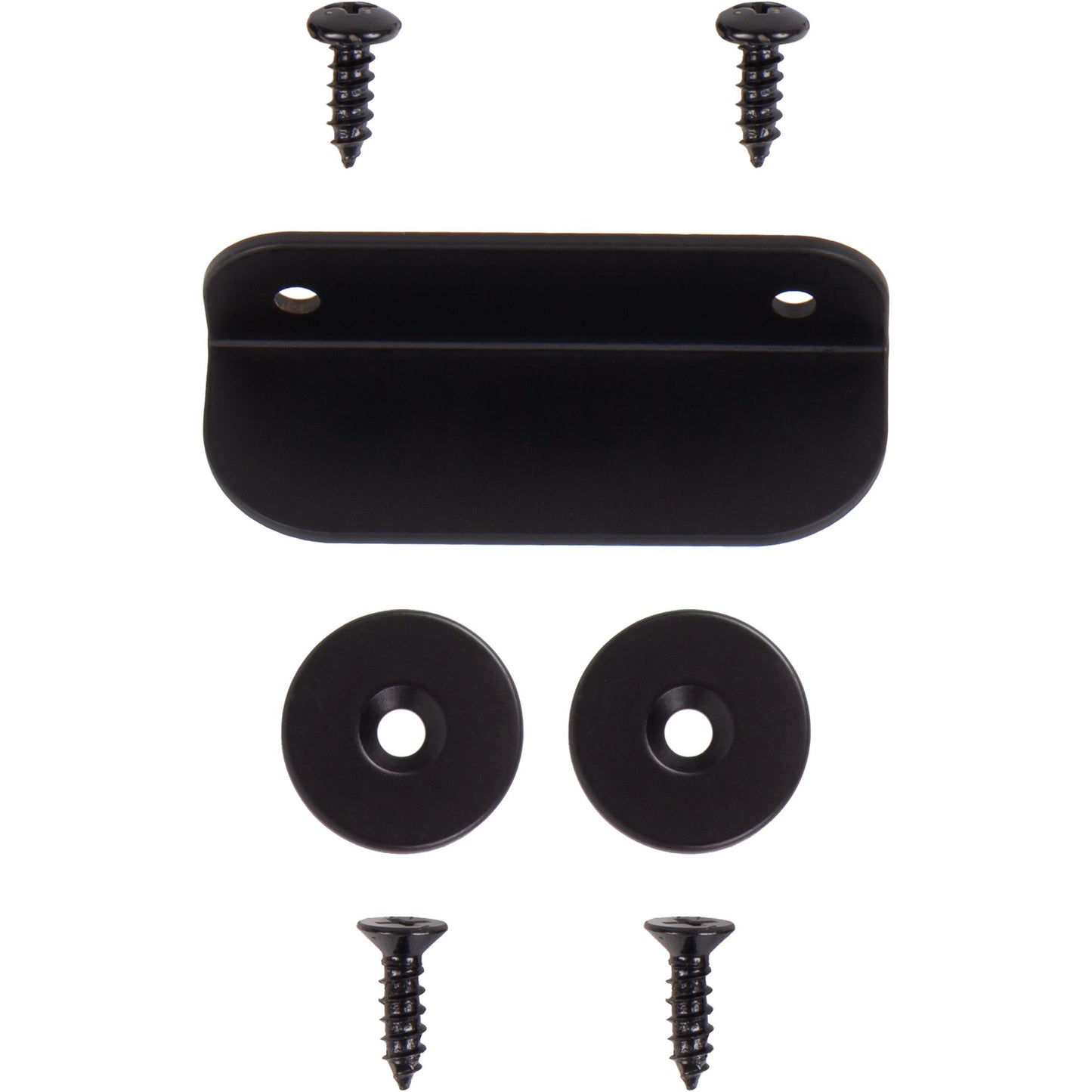 Stone Harbor Hardware Magnetic Catch System, 2 Magnets, Top Door Installation, Black