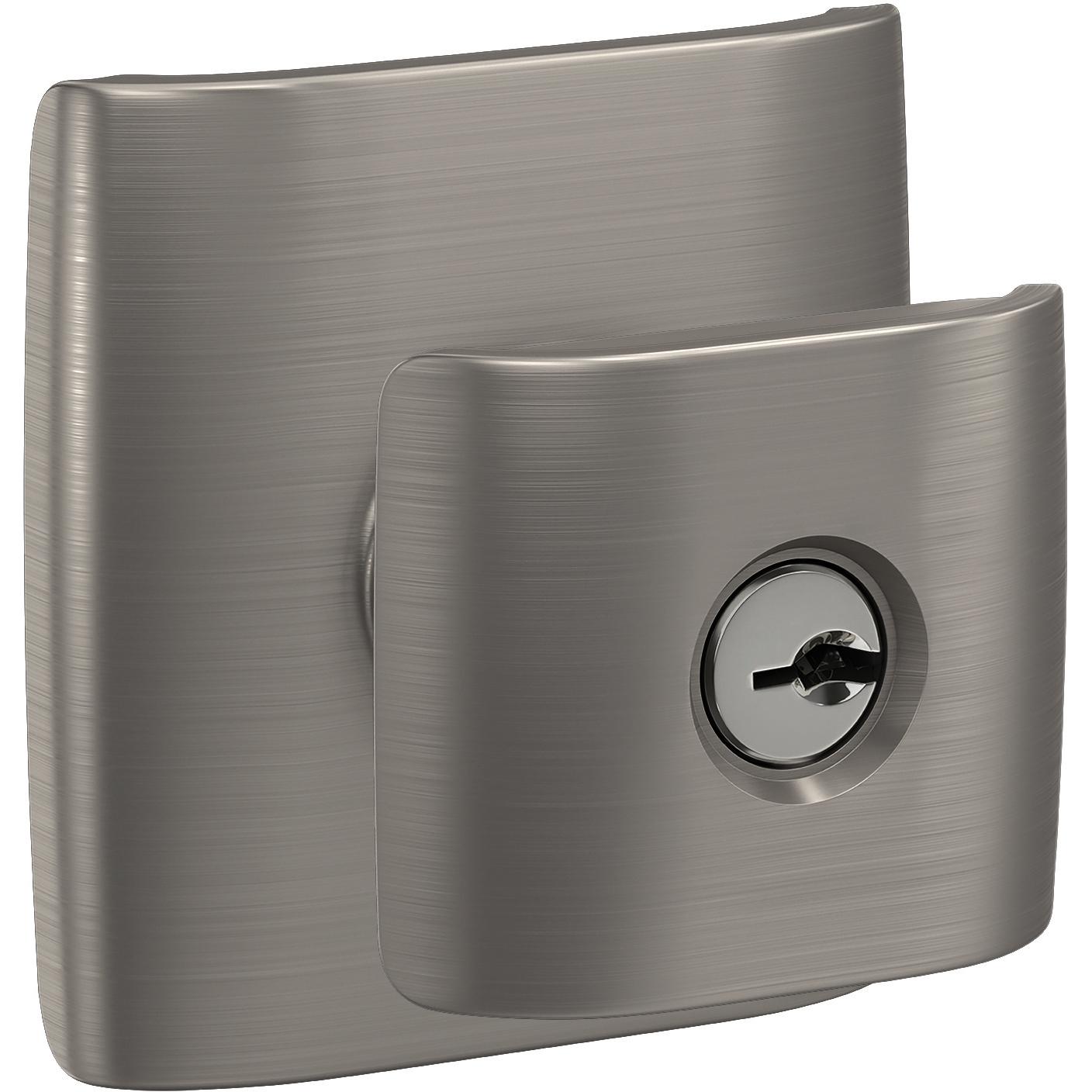 F51AGAN619DLT 16-211 10-063 K4 Ganton / Dalton Entry - Satin Nickel