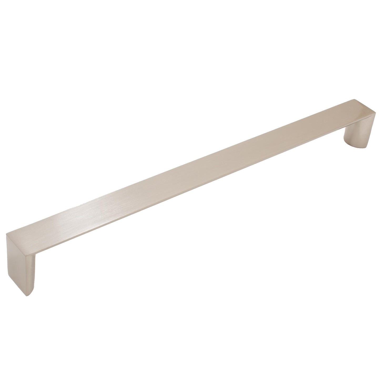 Stone Harbor Hardware Plateau Cabinet Pull, 256 Millimeters, Satin Nickel
