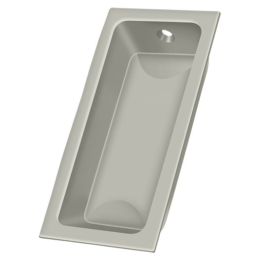 FP227U15 3-5/8" x 1-3/4" x 1/2" Large Flush Pull - Satin Nickel