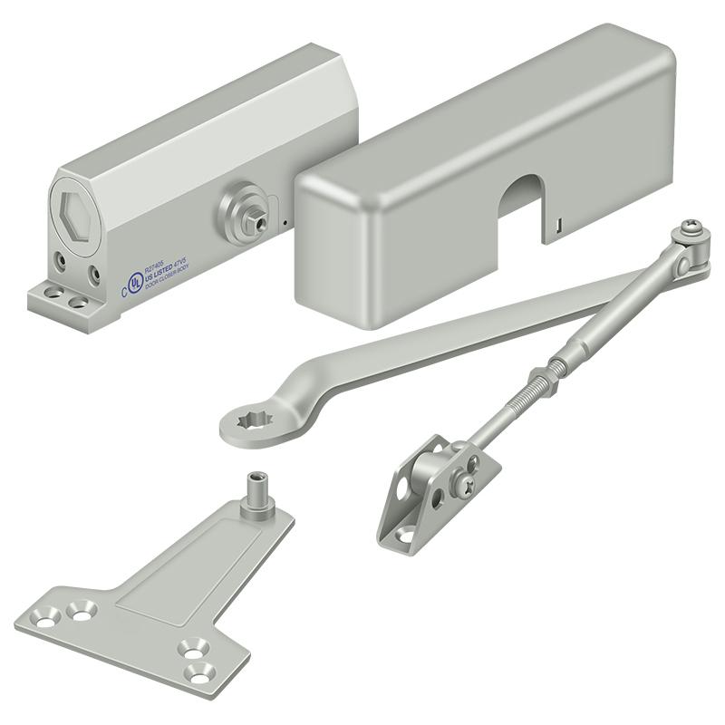 DC70-AL Door Closer Size #3 - Satin Aluminum