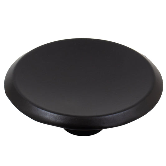 Stone Harbor Hardware Die-Cast Bi-Fold Closet Door Knob, 1-3/4 Inches, Matte Black