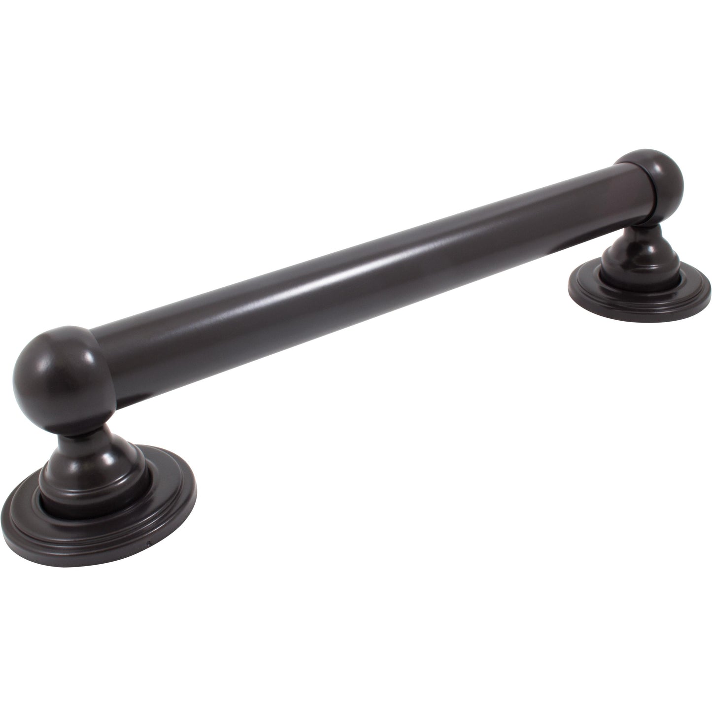 Stone Harbor Hardware Charlotte Decorative Grab Bar, 12 Inches, Dark Bronze