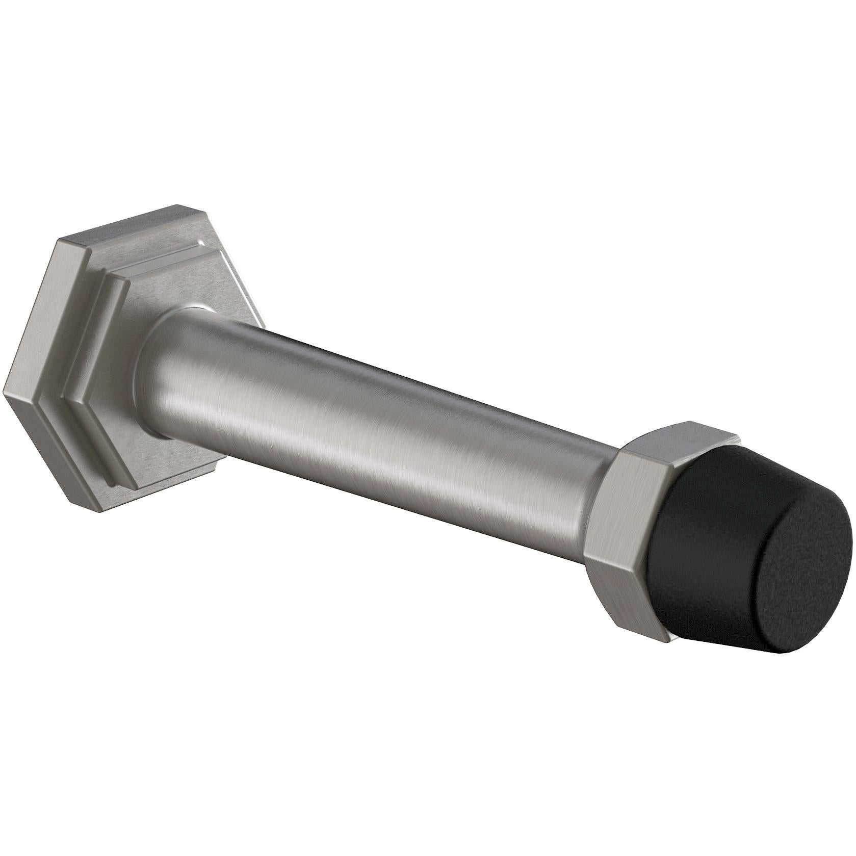 National Hardware - N830-531 V259 Powell Door Stop - Satin Nickel