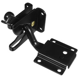 National Hardware - V21A MaxLatch Self Adjusting Gate Latch - Black