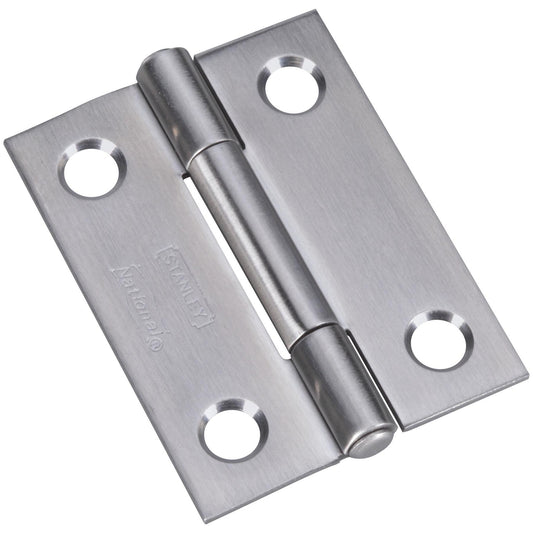 National Hardware - V519 2" Non-Removable Pin Hinge 2/pk - Stainless Steel