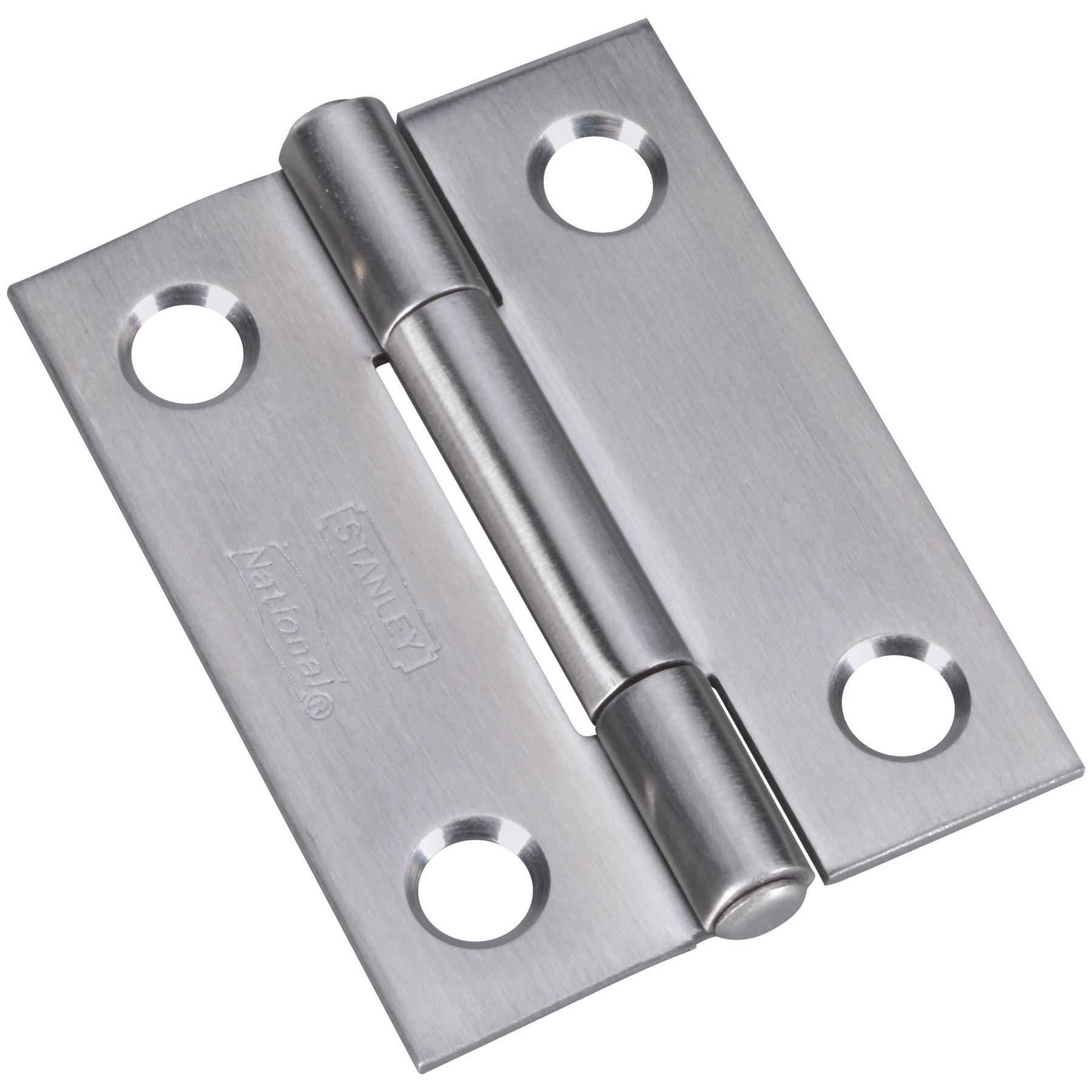 National Hardware - V519 2" Non-Removable Pin Hinge 2/pk - Stainless Steel