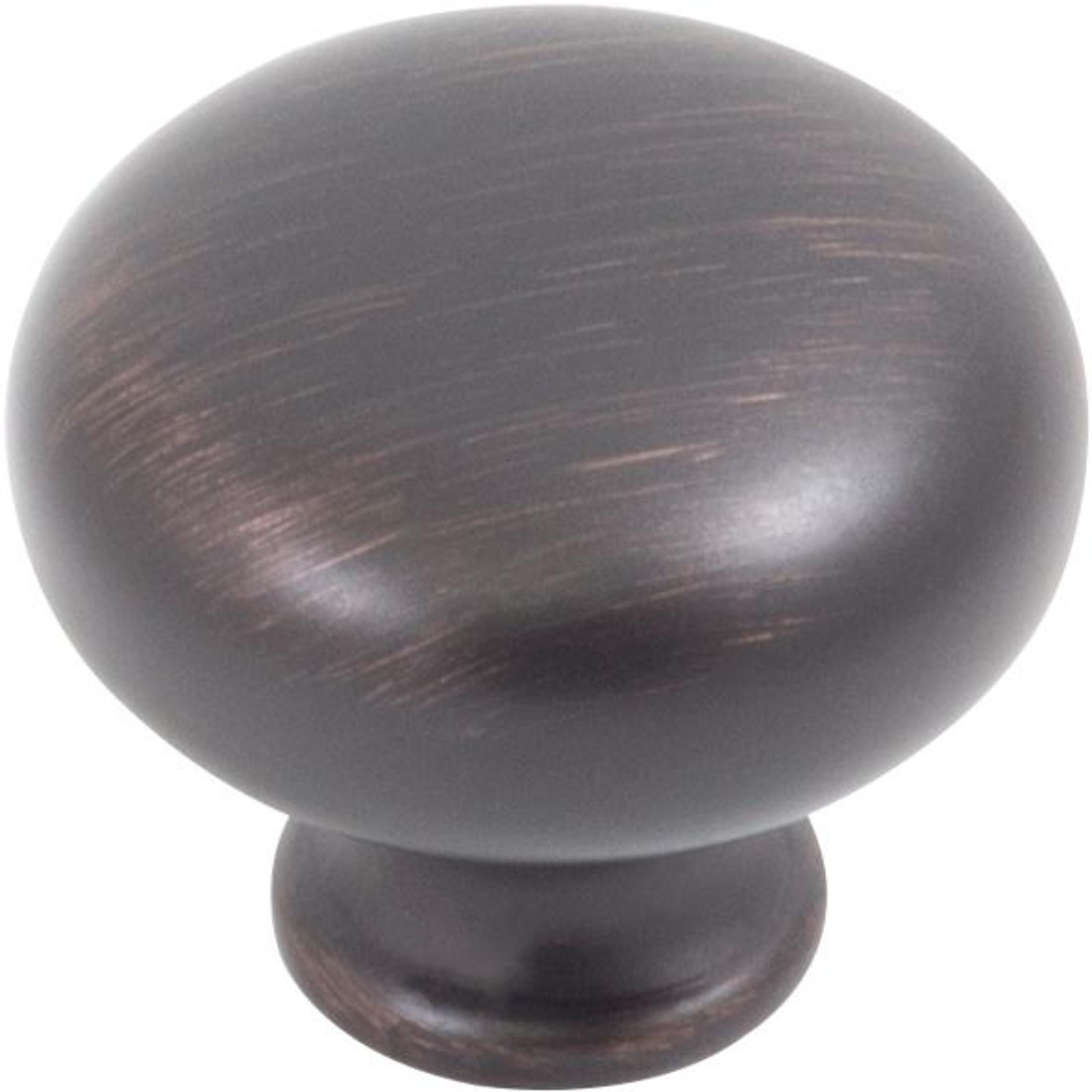 Round Cabinet Knob, 1-1/4 Inches