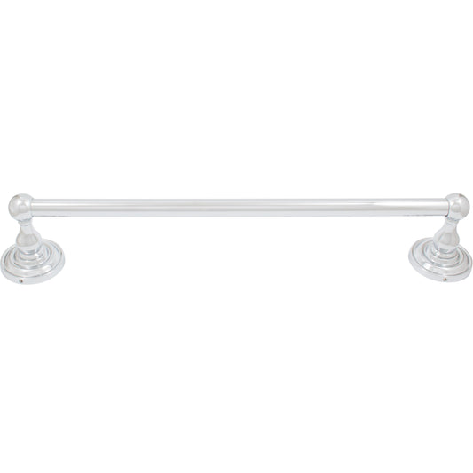 Stone Harbor Hardware Charlotte Towel Bar, 18 Inches, Polished Chrome
