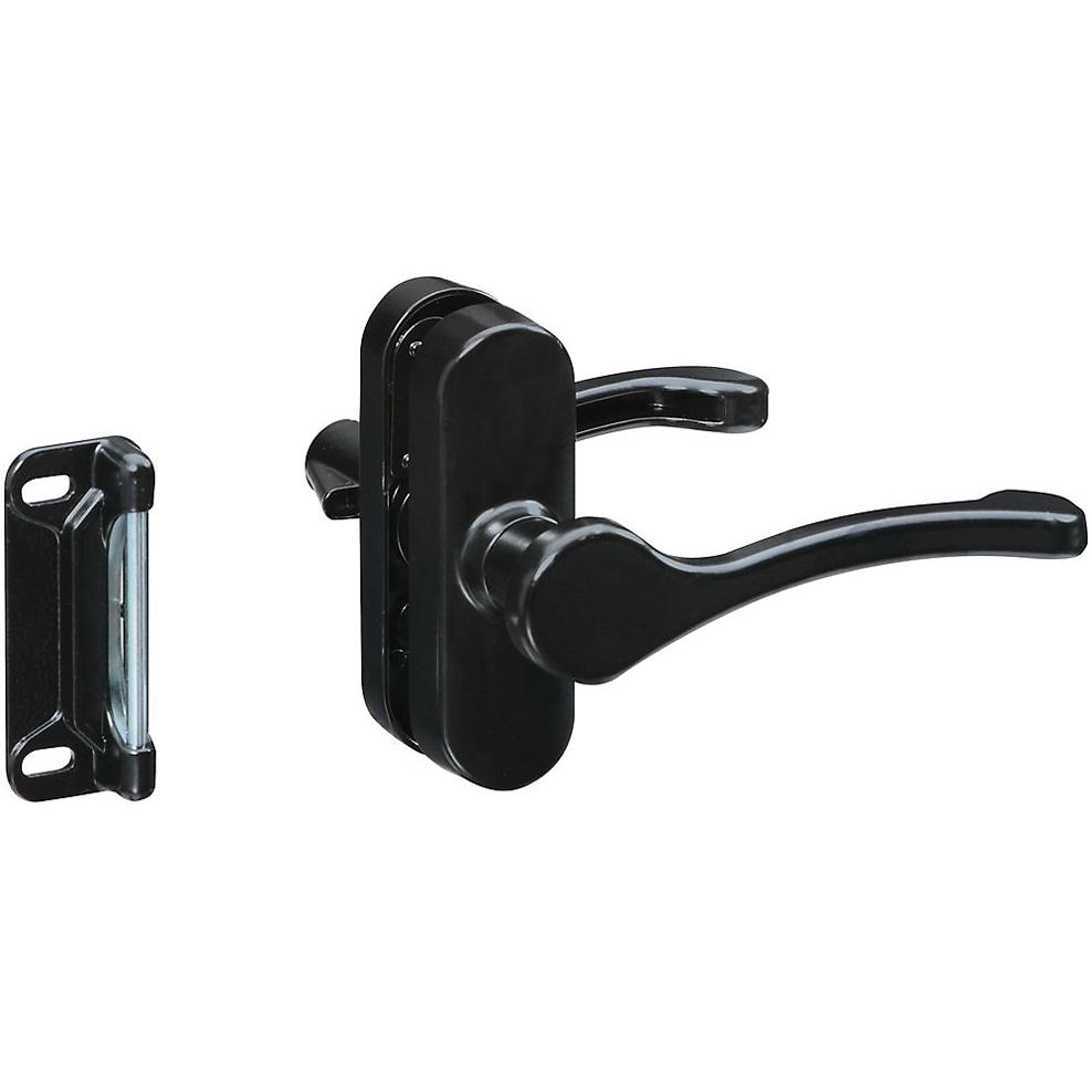 National Hardware - V1320 Contemporary Universal Lever Latch without Key - Black